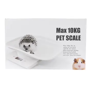 1g-10kg Pet Šuo, Katė Gyvūnų Masto Skaitmeninės Kūdikių Kūdikių Svorio Skalę (kg/oz/lb) LCD