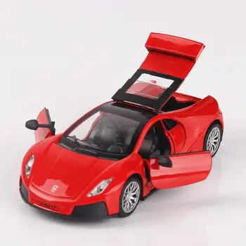 1/32 Diecasts & Žaislinės Transporto priemonės GTA Spano Žaislas Automobilio Modelį Su Garso ir Šviesos Surinkimo Automobilių Žaislai Berniukas Vaikams Dovanų brinquedos