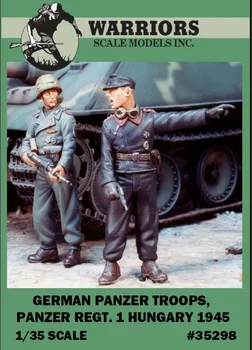1/35 antrojo pasaulinio KARO vokiečių Panzer Karių REGT.1 Vengrija 1945 - (2 Dervos Duomenys/Set,nr. bakas) Sandariklio Kariai #35298