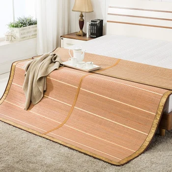 1.8 m lovos lankstymo 1.5 metrų žolės mat bendrabutyje studentai vieno 1.2 m Šalto ir patogus natūralaus Bambuko čiužinys
