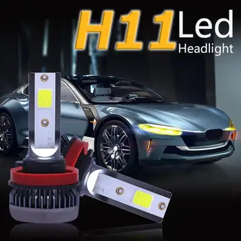 1 Pora LED Automobilių Mini 