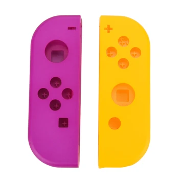 1 Pora Nintendo Jungiklis NR JoyCon Džiaugsmo Con Būsto Shell Valdytojas Atveju Jungiklis Korpuso Žalia Violetinė Geltona Rožinės spalvos Dangtis