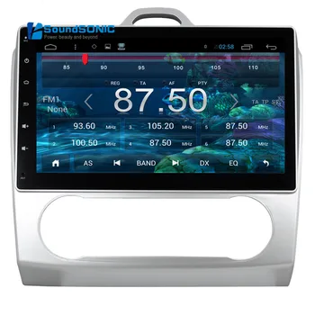 10.2 Colių Full Touch Ekranas Android 6.0 Car DVD GPS Specialusis už Ford Focus 2004-2007 m. su 