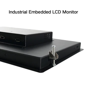 10.4 colių Lcd Monitorius Pramonės Kompiuterio Ekranas Ne Touch Screen Pramonės Ekranas Sagčių Tvirtinimo VGA DVI HDMI