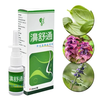 10 paketų iš Kinijos vaistažolių nosies purškalai gydyti peršalimas, sinusitas, nosies užgulimas ir sloga, ir kt. valymo ir sterili