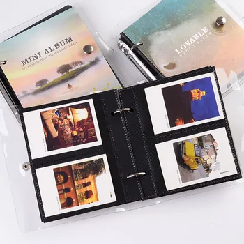 100 Kišenės Mini 3 Colių Filmams, Foto Popieriaus Albumas Atminimo Knygoje Mini 8 9 Fujifilm Instax Polaroid Kino Kortelės Turėtojo Pavadinimas