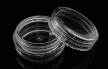1000 vnt./daug aišku 3g/3 ml plastiko kremas jar palaidi milteliai, grietinėlė, kosmetikos bakas