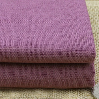 100cm*140cm Gumos raudona pagalvėlė stalo tekstilės audinio natūralaus lino ir medvilnės audinio metras