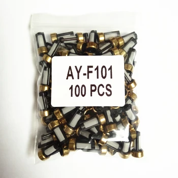 100pieces 12*6*3 mm ASNU03C Kuro Purkštuvas Mikro Krepšelis, Filtras Bosch Įpurškimo Remontas Rinkiniai (AY-F101)