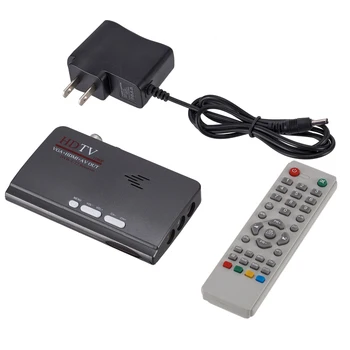 1080P HDMI, DVB-T, DVB-T2 TV Imtuvas Imtuvas DVB T/T2 TV Box VGA, AV CVBS skaitmeninis HD Palydovinis imtuvas Su Nuotolinio Valdymo