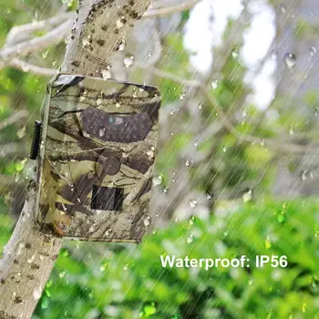 1080P PR100 Medžioklės Kamera, Foto Spąstus 12MP Laukinės gamtos Naktinio Matymo Takas Terminio Vaizdavimo Vaizdo Kameros Medžioklės Skautų Žaidimas