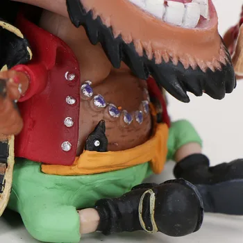 10cm, Anime One Piece Pav žaislas Juoda Barzda Maršalo·D·Mokyti PVC Veiksmų Skaičius, Kolekcionuojamos Lėlės Modelis Žaislas Kalėdų žaislas
