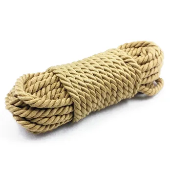 10m Ilgio sklandžiai nailono fetišas kūno bondag kojų atramą, kanapių virvė laido string SM suaugusiųjų vergas žaidimas sekso žaislas, skirtas moterims, vyrams, poroms