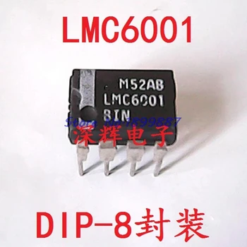 10vnt/daug LMC6001BIN LMC6001 DIP-8 IC