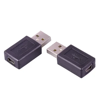 10vnt/daug USB2.0 Type A Male, 5-PIN MINI USB Female Jungtis ESU USB į MINI USB Jungtis Adapteris M/F Konverteris Didmeniniams
