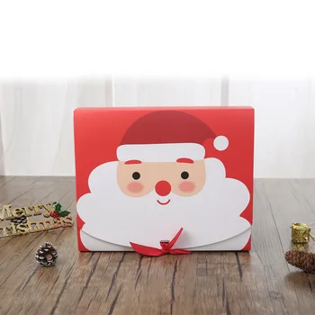 10vnt Kalėdų Dovanų Dėžutė Saldainių Pakuotės Slapukas Popieriaus Dėžės Su Laivapriekio Santa Claus Apdailos Vyniojimo Saldainių Dėžutė Vaikai Šalis
