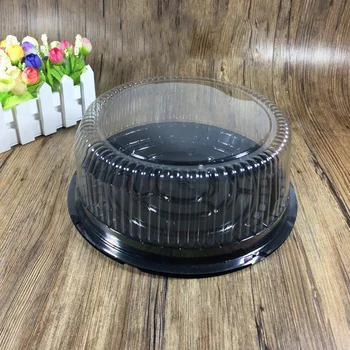 10vnt Skaidraus Plastiko Cake Box Cupcake Blynai Dome Turėtojai Desertas Dėžučių Tortas Puodeliai Tortas Pakavimo Dėžės 8 Colių
