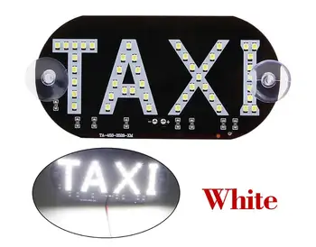 10X LED Taksi Skydelis carlight Signalo Lemputė Priekinio stiklo Kabina indikatorius viduje Žibinto priekinio, galinio Stiklo Lempa 12V
