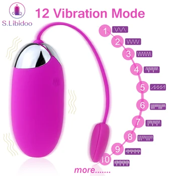 12 Dažnio Kulka Vibratorius Belaidžio APP Nuotolinio Valdymo BluetoothVibrating Kiaušinių Klitorio Stimuliatorius Galingas G-taško Massager