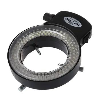 144 LED miniscope žiedas šviesos žiedas šviesiai 0 - reguliuojamas lempos miniscope šviesos žiedas