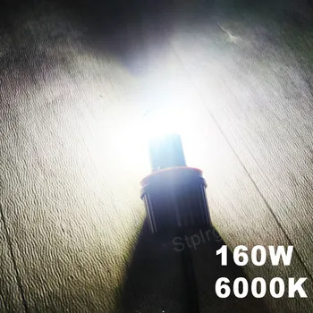 160W LED BMW 1 3 5 X Z Serijos priekinis žibintas Angel eyes lemputės, Lempos, E81 E82 E87 E88 E90 E92 M3 E93 E60 E70 