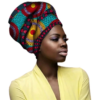 17Colors 2020 Mados Afrikos Galvos Skara Moterys Afrikos Drabužius Headwrap heidi bazin Turtingas Apdangalai, Vaškas Ankara Hairband Plaukų Aksesuarai