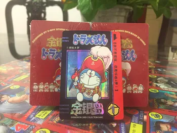 18pcs/set Doraemon Teatro Versija Treasure Island Žaislai Pomėgiai, Hobis Kolekcionuojamų Žaidimas Kolekcija Anime Korteles