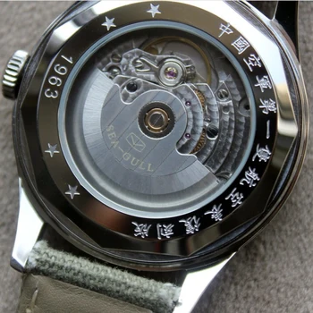 1963 m. Bandomąjį Žiūrėti Mens Mechaninis Laikrodis Vyrams ETA ST2130 Automatinis Judėjimo Kariniai Laikrodžiai Vyrams visa kalendorinė Retro 2020 m.