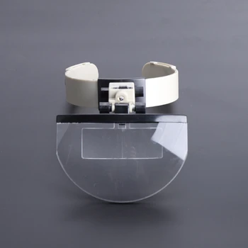 1pc 2.5 X 3,5 X 4.50 X 5.5 X Objektyvo Reguliuojamas Lankelis didinamasis stiklas su LED Didinamąjį Akinius Watchmaker stiklų Remontas Skaityti