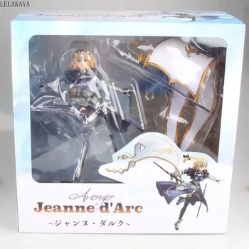 1pcs Anime Likimas Grand Kad Jeanne D 'Arc Pav Valdovas 7 kartos Likimas Apocrypha Valdovas žanos d' Ark 1/7 pvc veiksmų skaičius, modelis