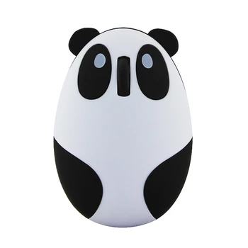 2.4 G Bevielio Mielas Pelės Panda Animacinių filmų Sukurta Mini Įkrovimo Mause 1600DPI 3D Ergonomiškas Pelės Vaikas Dovana PC Desktop Laptop