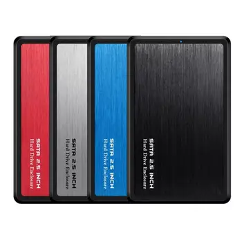 2.5 colio 5Gbps HDD Atveju, USB 3.0 prie SATA Adapteris Išorinį Kietąjį Diską Aptvarą SSD Disko Atveju Mobiliųjų Talpyklų Dėžutę