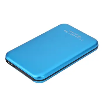 2.5 Colio Didelės Spartos 3TB USB3.0 Micro USB į SATA Išorės Saugojimo HDD HD Blue Aliuminio Atveju Langelį Standžiojo Disko Gaubtas