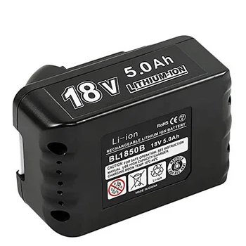 2 Pack 18V 5.0 AH BL1850B Baterijos Pakeitimo Makita 18V Akumuliatorius BL1830 BL1850 BL1840 BL1850B-2 BL1845 BL1860B Įrankis Baterijos