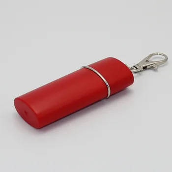 2017 Mados Mini Pocket Peleninę Lauke Metalo Nešiojamų Key Chain Peleninę Slydimo Antspaudas Aplinkos Cigarečių Degiklio Priedai