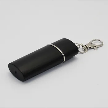 2017 Mados Mini Pocket Peleninę Lauke Metalo Nešiojamų Key Chain Peleninę Slydimo Antspaudas Aplinkos Cigarečių Degiklio Priedai