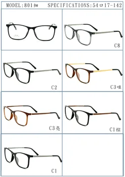 2018 naujas TR90 priekiniai Aliuminio akinių rėmeliai vyrų, moterų recepto trumparegystė optinis prekės ženklo aišku, akinių rėmelius 20pcs/daug didmeninės