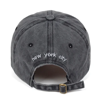 2019 naujų NEW YORK 3D išsiuvinėti beisbolas bžūp vyrai moterys universalus plovimo skrybėlės mados lauko atsitiktinis sporto kepurės laukinių tėtis skrybėlę