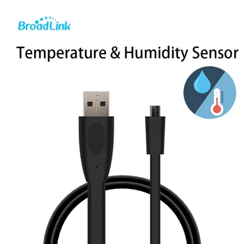 2020 Broadlink HTS2 USB Prievado Tempetature Drėgmės Jutiklį, Detektorių Dirbti Su Broadlink con RM4 mini/RM4 Pro Smart Remote