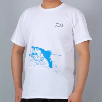 2020 DAIWA Žvejybos Apranga Uv Apsauga Drėgmės Wicking Kvėpuojantis Trumpas Rankovės Žvejybos Marškinėliai Camisas Pesca No Logo XS-5xl