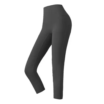 2020 Karšto Pardavimo Fitneso Moterų Aukšto Juosmens Jogos Kelnės su Kišenėmis Antblauzdžiai 4 Spalvų Veikia Kelnes Patogus Ir Jogos Kelnės