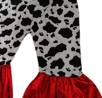 2020 karšto pardavimo moody karvė gyvūnų spausdinti modelio vaikų drabužiai mergina mados asmenybės stiliaus