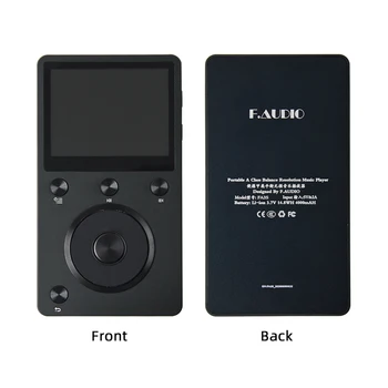 2020 m. F. Garso FA3S Dual CS43198 Profesinės Lossless Muzikos Grotuvas MP3 HIFI Aparatūra, Nešiojamųjų Dekodavimo 2,5 mm Subalansuotas Tipas-C VPK