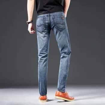 2020 m. Pavasarį ir Rudenį Nauji vyriški džinsai Mados aukštos kokybės slim fit plus size retro džinsinio audinio kelnės Prekės, vyriški drabužiai
