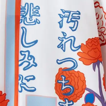 2020 Metų Mados Rudenį Kailis Japonų Kimono Megztinis Anime Kimono Haori Moters Vyras Prarasti Studentų Išorinis Drabužis