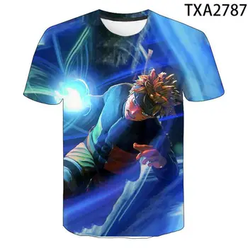 2020 metų Vasaros trumpomis Rankovėmis Naruto 3D Spausdinimo Anime Dizaino T-shirt Mados Naujų Stiliaus Kietas Moterų ir Vyrų T-shirt Anime 110-6XL
