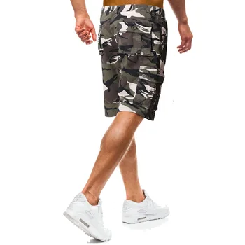2020 metų vasaros vyriški laisvalaikio stiliaus karšto stiliaus vyriški kamufliažas multi-pocket pants laisvas darbo drabužiai