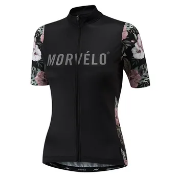 2020 morvelo moterų dviračių džersis dviračių kelių top marškinėliai vasaros trumpomis rankovėmis sportwear mtb drabužių dviračių maillot culotte