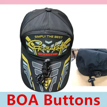 2020 Naujas Gamakatsu Kepurės su BOA Mygtukai Super Kokybės Vandens atstumti vėjo Anti-UV Žvejybos Kepurės Vyrams Lauko Sporto Skrybėlę