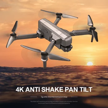 2020 NAUJAS SJRC 4K vaizdo Kamera Drone F11 4K Pro 5G WIFI FPV GPS 2-Ašis Elektroninis Stabilizavimas, Gimbal, Sulankstomas RC Drone Quadcopter RTF
